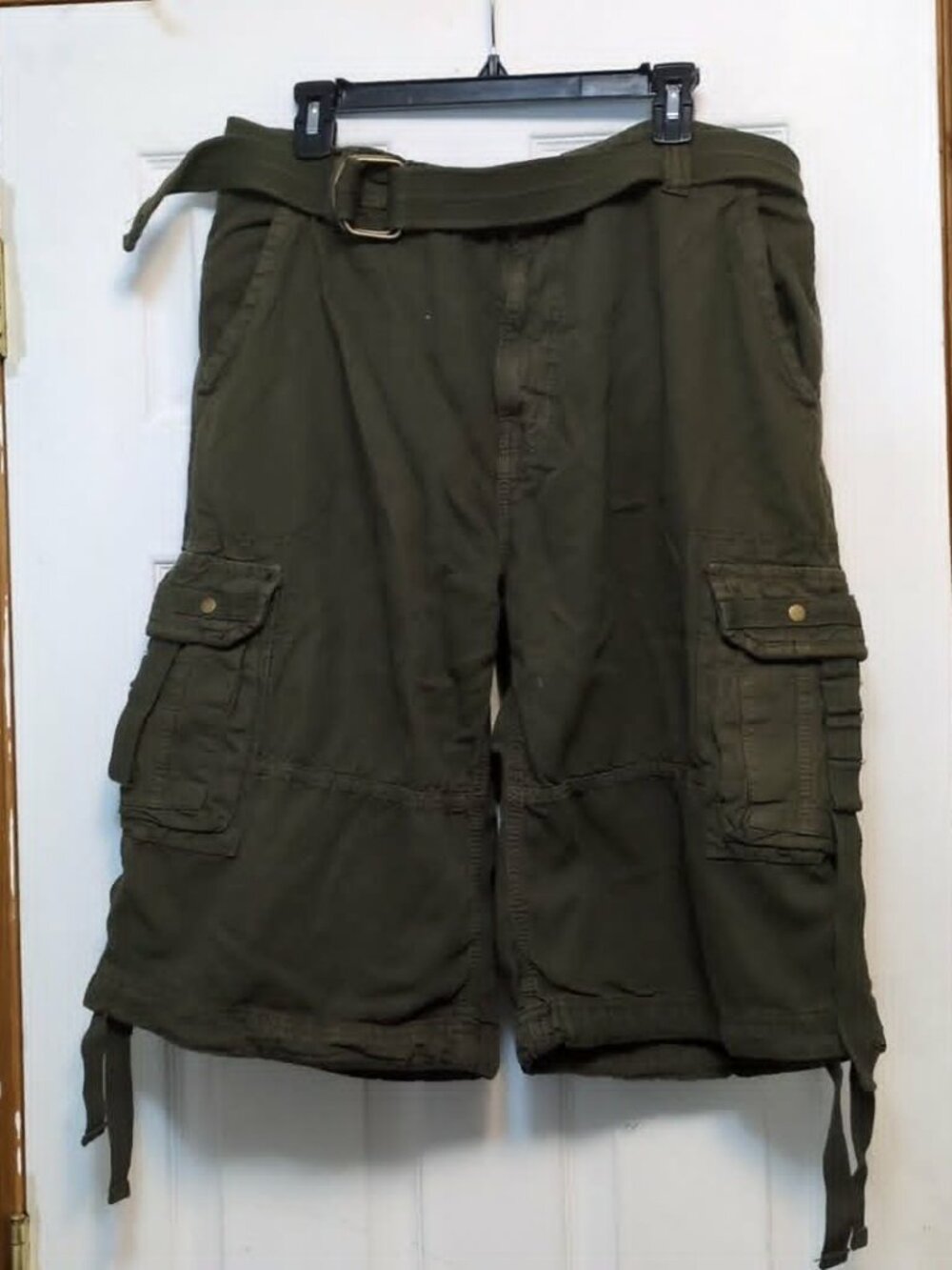 Vintage Escapism Cargo Shorts Mens Sz 38W X 13" Baggy Relaxed Skater Y2K Hip Hop